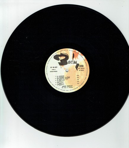 33 tours Jean FERRAT Disque Vinyle LP 12" LA COMMUNE -BARCLAY 80427 Frais Reduit - Picture 3 of 6