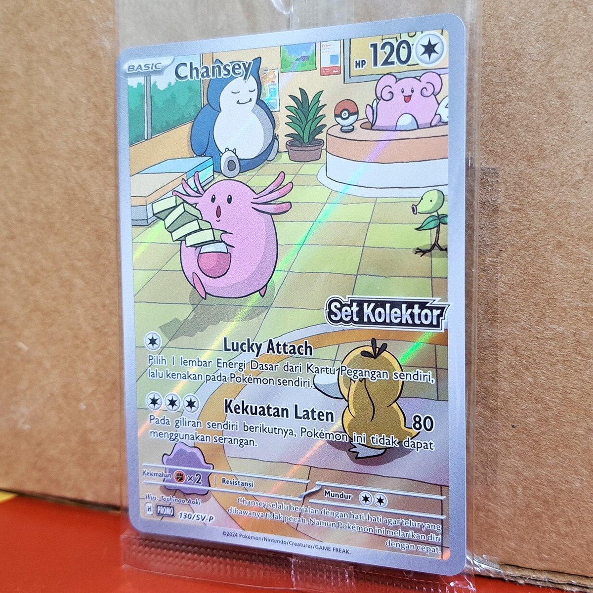 Chansey 130/SV-P & Fanfare Perayaan 374/S-P Promo Set Pokemon TCG