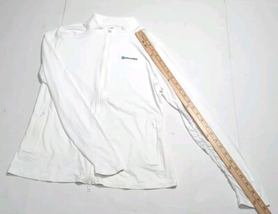 Polo G/Fore Silky Tech Femme - Taille L - Blanc - Nylon Stretch Pour Le Golf