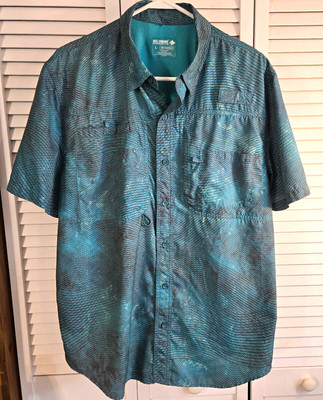 Reel Legends Vented Fishing Shirt Size Large Really Cool Shirt