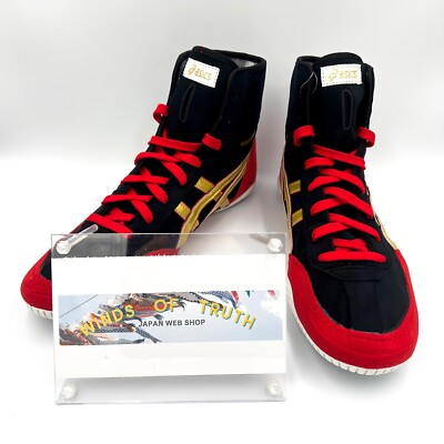 Asics Wrestling Shoes 1083A001 EX-EO special order black x gold