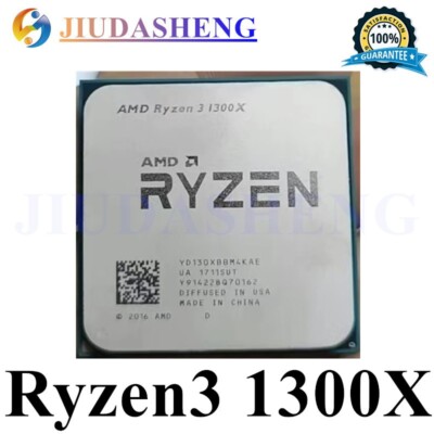 AMD Ryzen 1300X R3-1300X 4-Core 8M 65W Socket