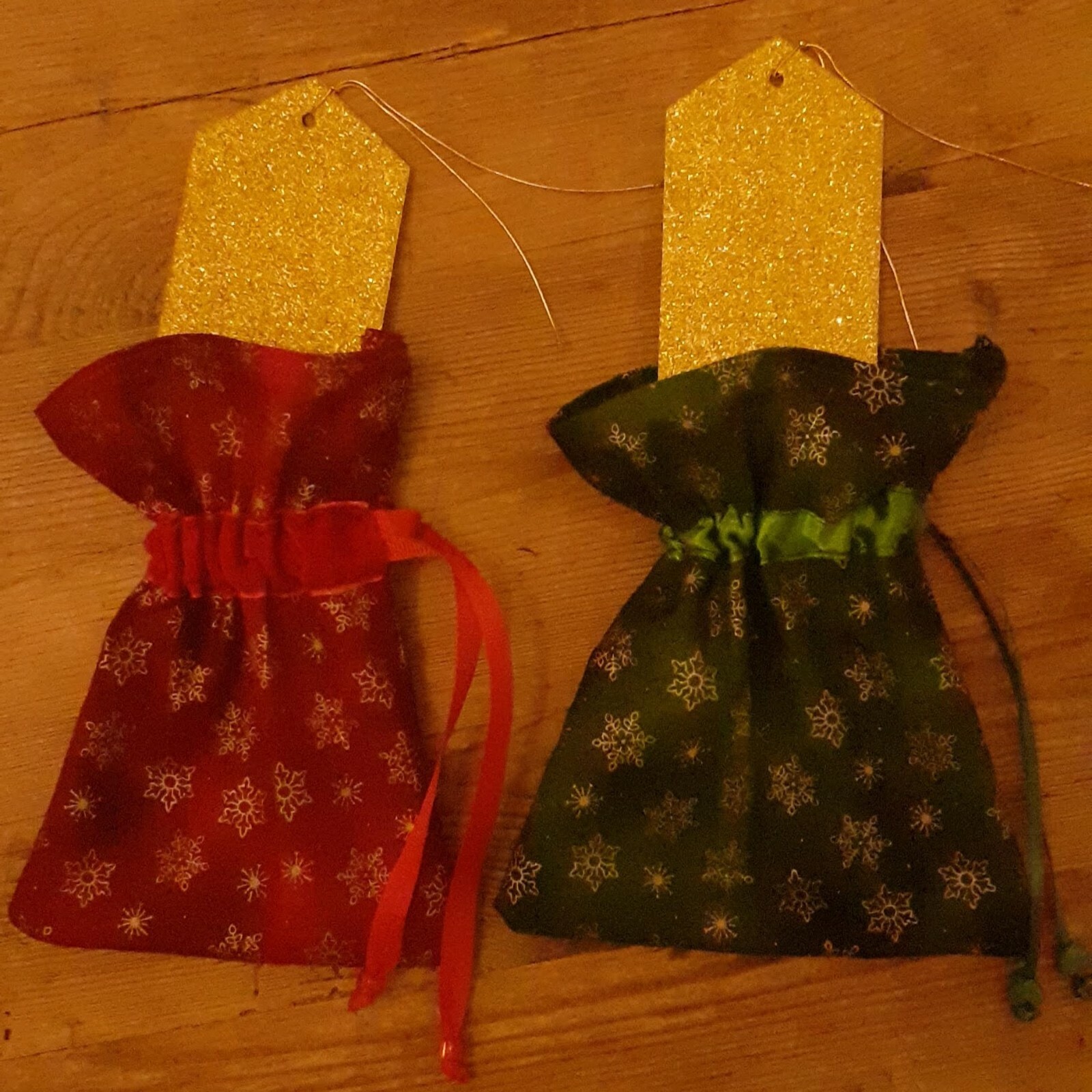 Handmade Christmas Gift Bags eBay