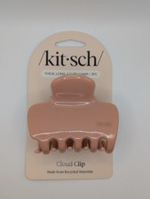 Kitsch Rosewood Recycled Plastic Puffy Cloud Claw Clip Hair Accessory NWT