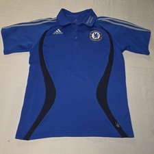 Vintage 2006-2007 Adidas Chelsea FC Samsung Mobile Polo Soccer