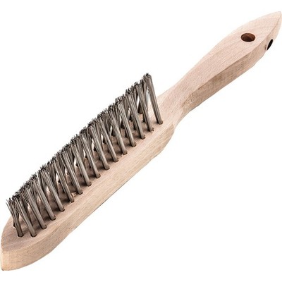 Kehlnahtbürste L290mm 0,35mm Stahldraht Besatz-L135mm 12 LESSMANN Nahtbürste    