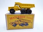 VINTAGE MATCHBOX LESNEY No.6c EUCLID QUARRY TRUCK IN ORIGINAL BOX 1963
