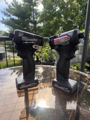 Black Milwaukee M12 Fuel 1/4in Hex Impact Driver  3453-20