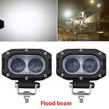 2X 72w Led Work Flood Spot Light 12v 24v Fit for Off Road Truck 4x4 Boat Suv