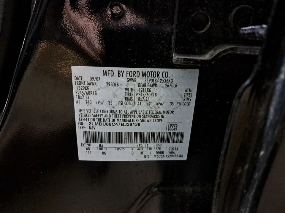 Unidad de actuador/bomba de freno antibloqueo Abs 2007 Mkx Sku#4270415 Foto 2 de 4