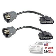 2PCS HID to Halogen Headlight Wiring Adapter Conversion Harness Left  Right