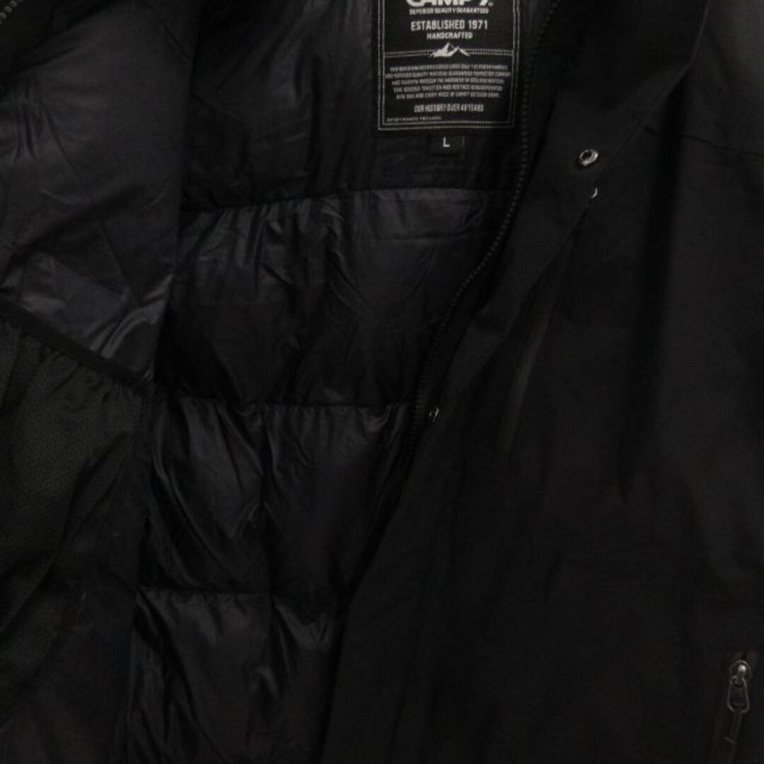 Camp7 Down Mix Windproof Jacket Batting Hooded Zi… - image 4