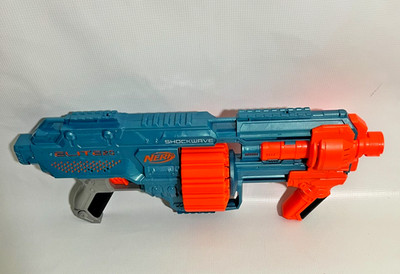 NERF Elite 2.0 Shockwave RD-15 Pump-Action Dart Blaster w/ 20 New Darts