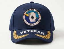 Customized Name Embroidered Hat Patrol Squadron 24 Vp-24, Veteran Cap, Gift