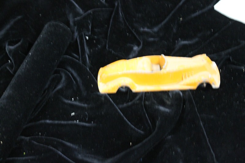Vintage METAL MASTERS Co. - Die Cast Car 7" - Roadster Open Coupe