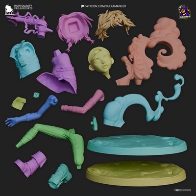 Isha Arcane 1/8 1/6 Resin Figure Unpainted or Hand-Painted Fan Art