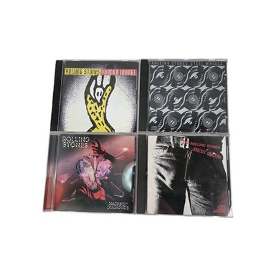 LOT Of 4 Rolling Stones CD Steel Wheels Voodoo Lounge Hockey Dimonds Sticky Fing