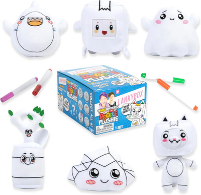 LankyBox Doodle Collection Mystery Plush Collectible Blind Box Mini Plush New