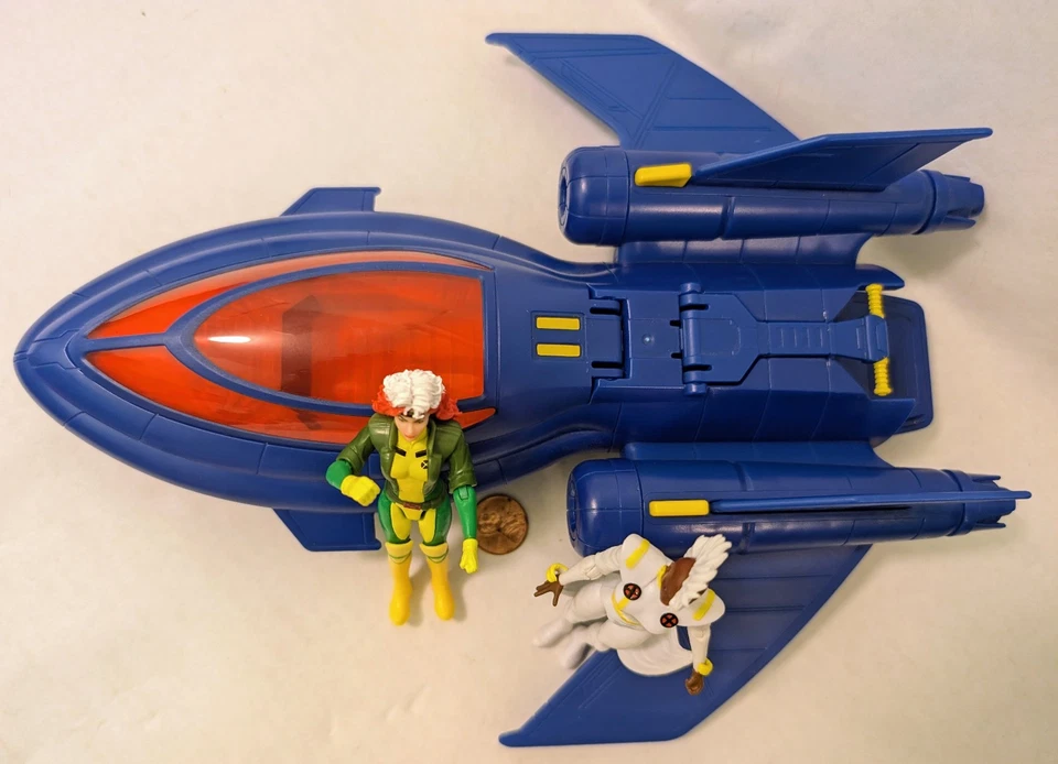 X-Men ’97.Team X-Jet+STORM & ROGUE.Juego de dos figuras de acción de 4”.stealth.epic heroes Foto 2 de 4