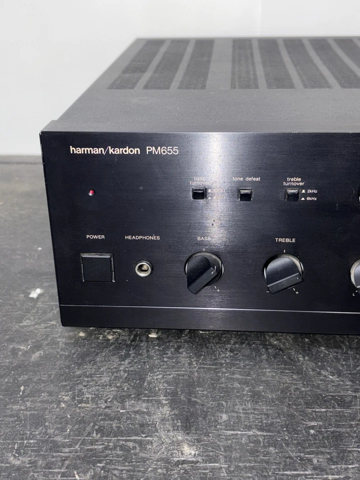 Harman Kardon PM655 Integrated Amplifier Pre Out / Main In Tested Audiophile - Image 3 of 4
