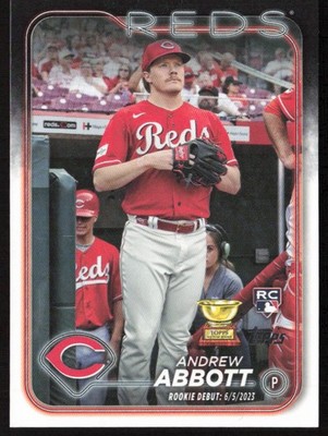 Andrew Abbott 2024 Topps Update #US304 Cincinnati Reds
