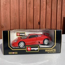Bburago Diamonds 1/18 Scale Diecast 3035 - 1991 Bugatti EB 110 - Red Boxed