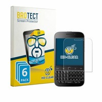 6X Blackberry Classic Q20 Displayschutzfolie Transparent