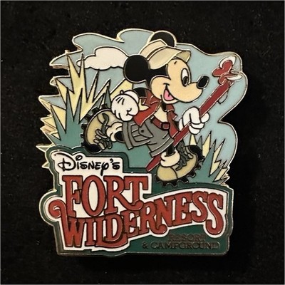 Disney Fort Wilderness Mickey Mouse Single Pin Walt Disney World 2006
