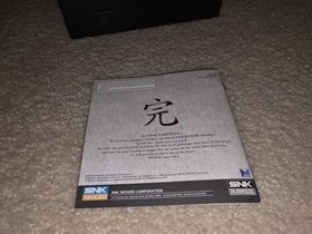 Samurai Shodown V Special Neo Geo English AES SNK  AUTHENTIC COMPLETE