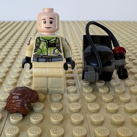 LEGO, Ghostbusters: Slimed Peter Venkman ALT HEAD, gb005a, 75827, FIREHOUSE 2016