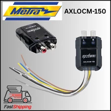 METRA AXXESS AXLOCM-150 / 2-CHANNEL (LOC) LINE OUTPUT CONVERTER W/ AMP TURN ON