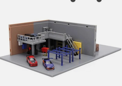 JADA NANO SCENE FAST AND FURIOUS TOKYO DRIFT HAN GARAGE DIORAMA