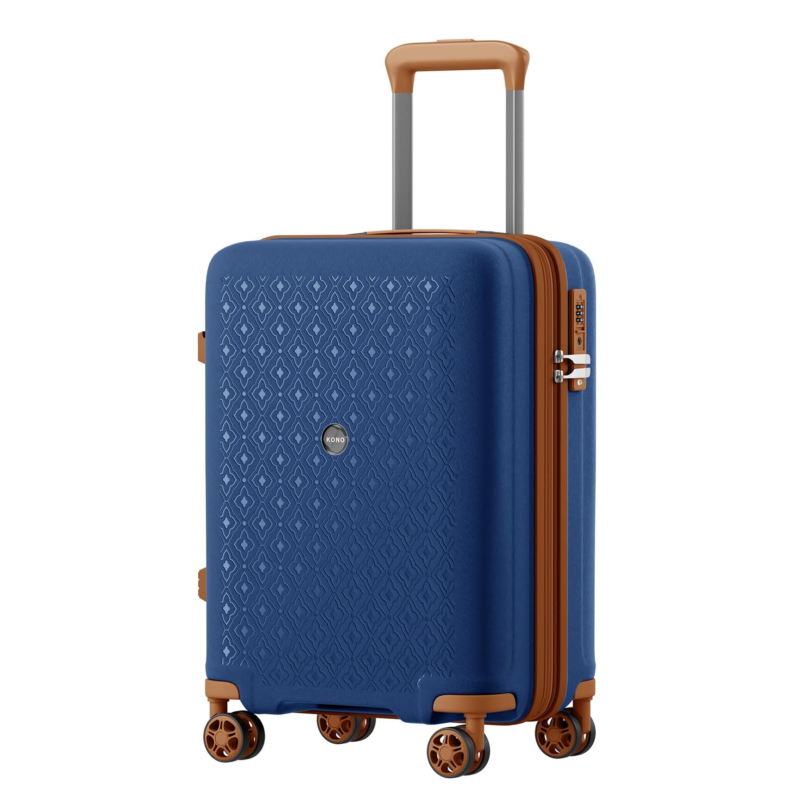 20 Inch Expandable Hard-Shell Suitcase, Ideal For Short Trip