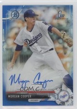 Morgan Cooper Bowman 2017 Blue Refractor /150 Auto