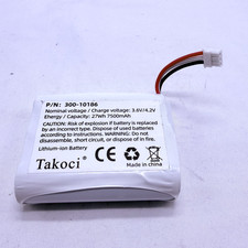 Replacement Battery 300-10186 for ADT Command Alarm Security Panel ADT5AIO 2X16