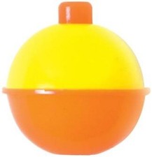 Eagle Claw 1-1/2 Orange/Yellow Snap-On Floats...
