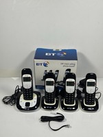BT 3550 Quad Digital Cordless Telephone with Answer Machine