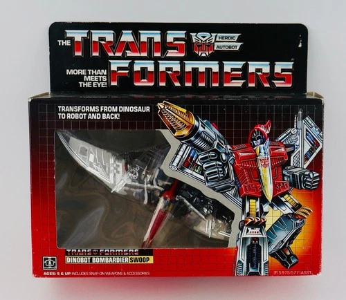 G1 Tranformers Dinobot Swoop Vintage 1984 New In Box Hasbro No Reserve!