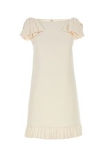 VALENTINO Ivory Wool Blend Dress New & Authentic