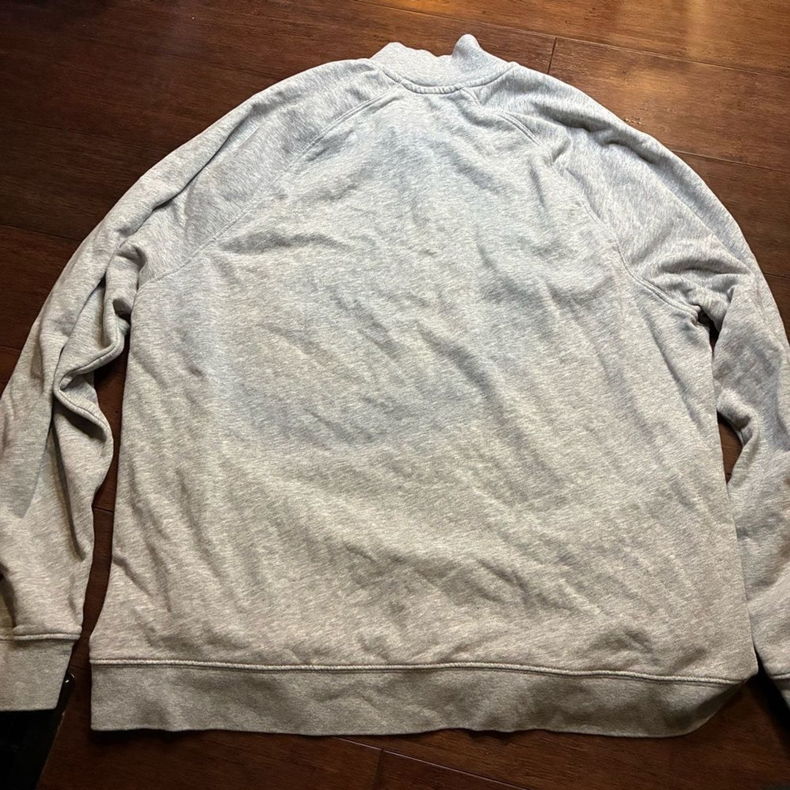 Fabletics Gray 1/4 Zip Pullover XL - image 2