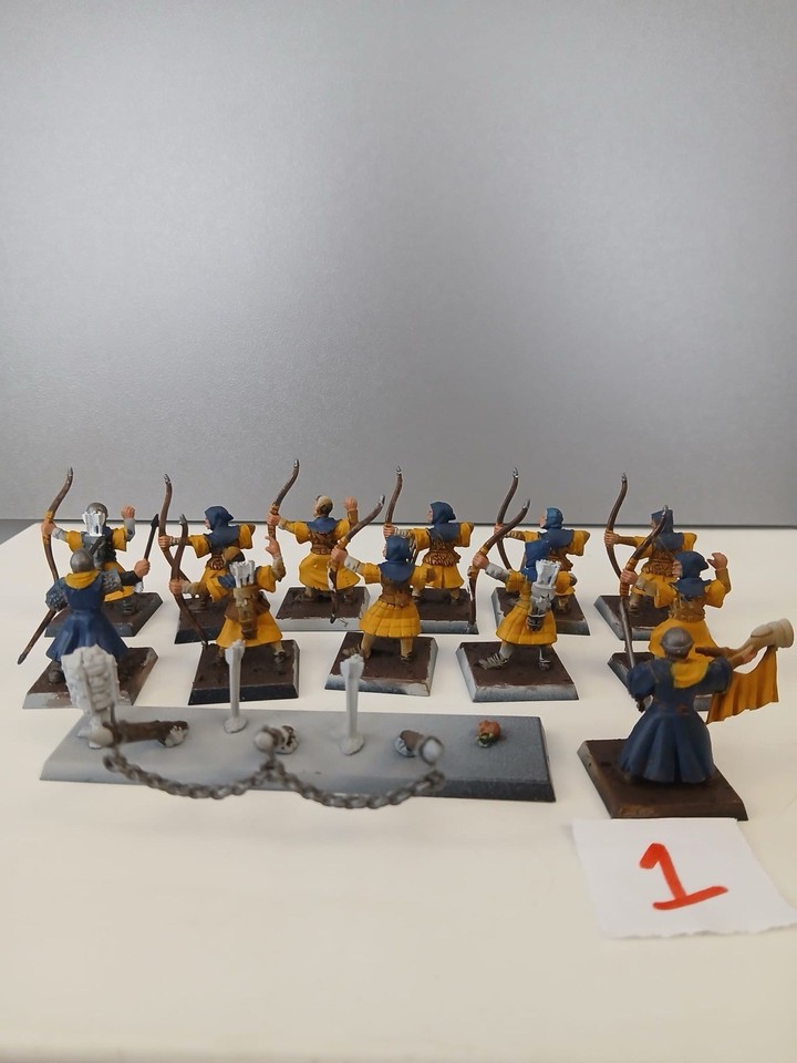 Warhammer – Repanse De Lyonesse (Bretonnie) – Figurine Métal OOP 1997, Démontée Non Peinte