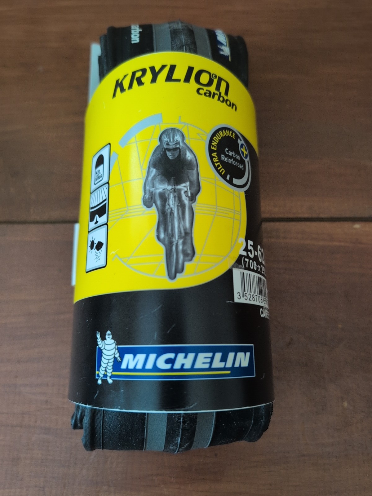 2 NEW Michelin Krylon Carbon Road Bike Tires &ndash; 700x25c (25