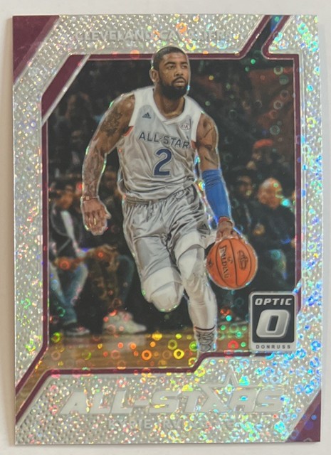 Kyrie Irving 2017-18 Panini Donruss Optic All-Stars Fast Break Holo Prizm 13 ESE