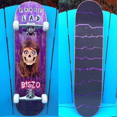Fancy Lad Skateboards Lad Bigzo  Head  Complete Skateboard 8.25  OJ 53mm Wheels 