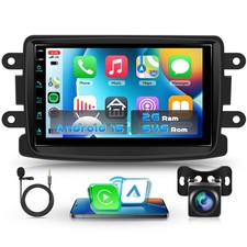 Autoradio 2+64g Android 15 per Dacia Logan Dokker Sandero Lodgy - Miniatura 1