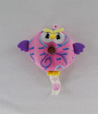 Moose PIKMI POPS DONUT HOOLA The OWL 3'' Plush Stuffed Charm - No String