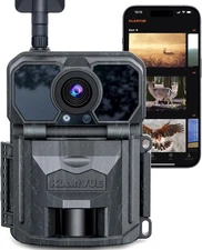 Trail Camera Cellular- Ranger Pro Active 32MP 2K HD Feed with Built-in SIM Card