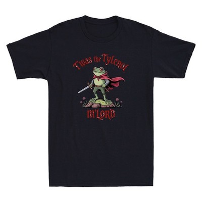 Twas The Tylen*l M'Lord Funny Warrior Frog Liberal Meme Vintage Men's T-Shirt