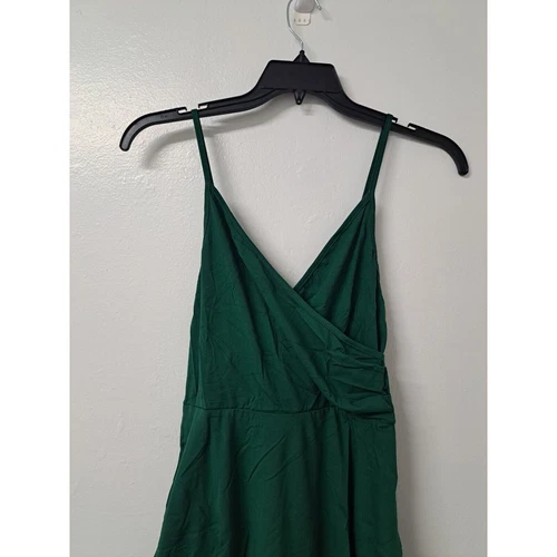 Mujer Cuello en V Correa de Espagueti Verano Informal Columpio Solero con Bolsillo Talla S - Imagen 2 de 10