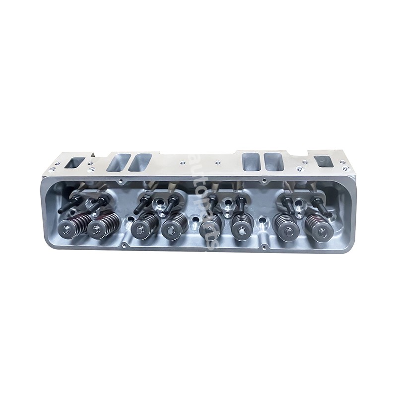 Complete Aluminum Cylinder Heads For SBC Chevy 350 190cc 64cc 2.02/1.60 Angle US